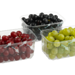 Infia RPET punnets stocked by Naturpac Ecopackaging