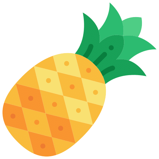 australian sustainable tropical fruit packaging supplies icon of a pineapple